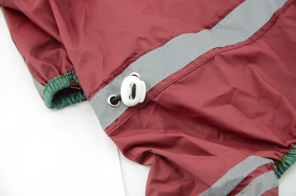 Classic reflective tape water-proof raincoat