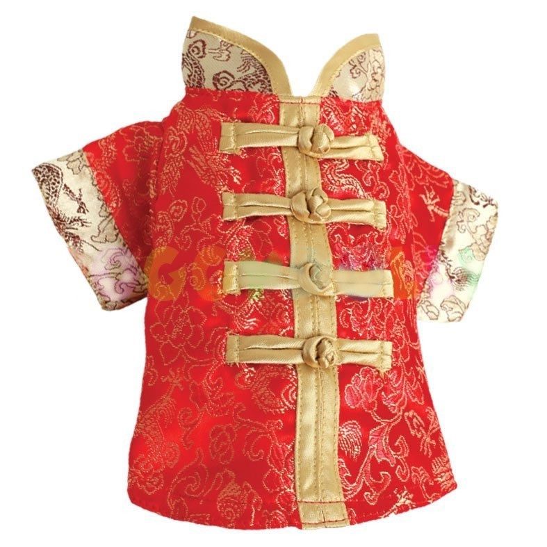 Kimono Chinese Red
